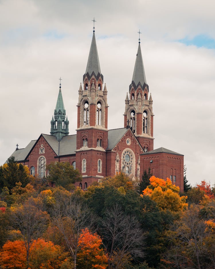 The Holy Hill Basilica And National Shrine Of Mary Help Of Christians In Wisconsin