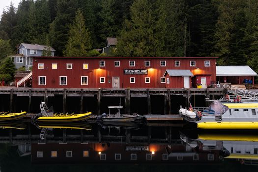 Yellow and Black Boat on Dock