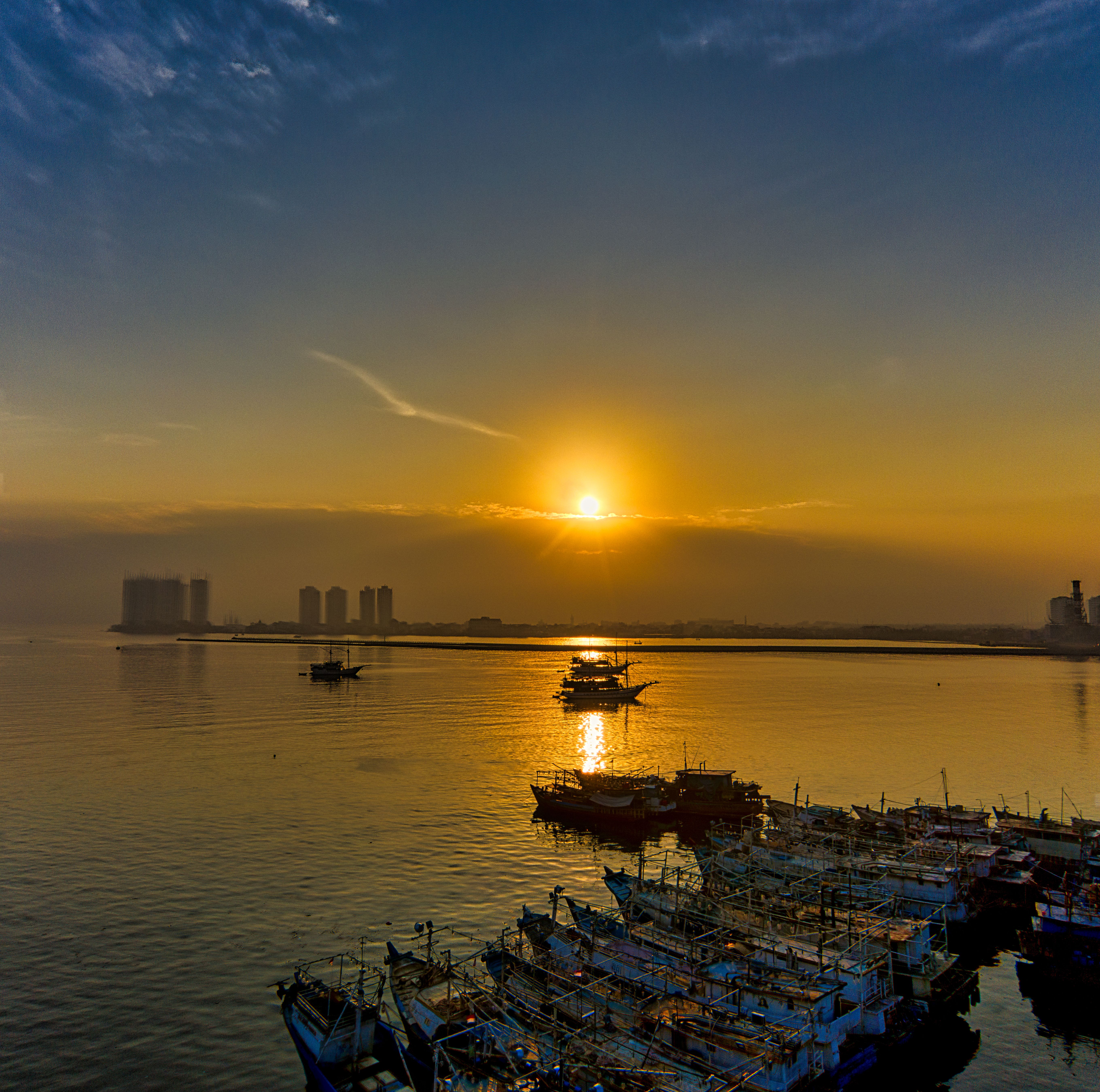 Boats On Sea During Golden Hour · Free Stock Photo