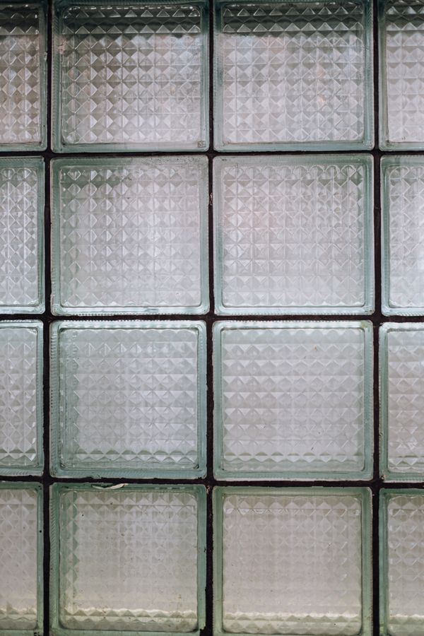 Clear glass blocks