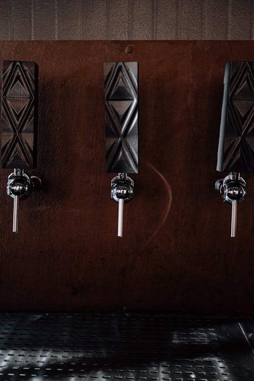 Close up of Beer Taps