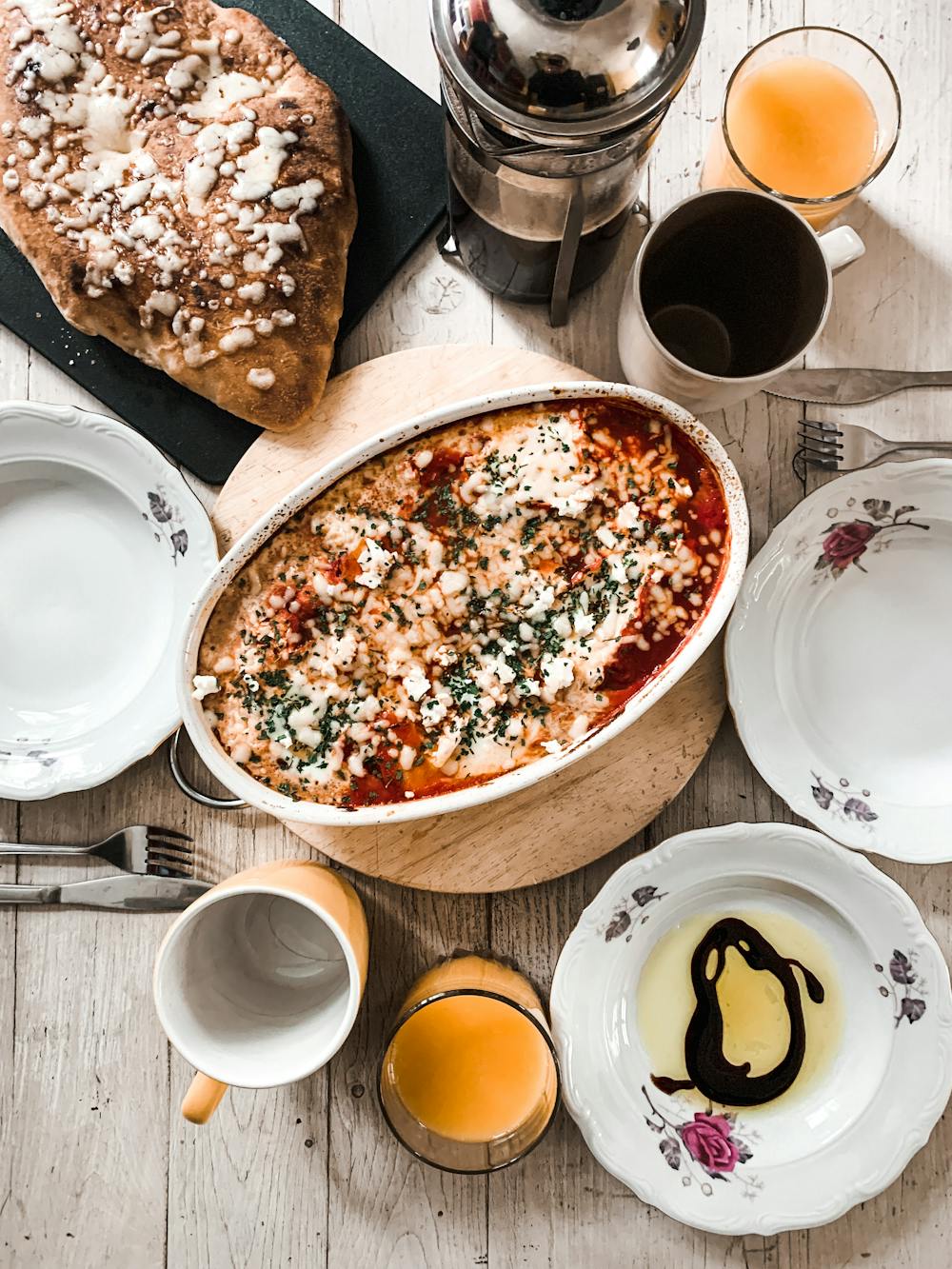 Stale Bread French Toast Casserole