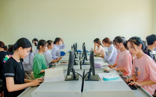 Fotos de stock gratuitas de aprendiendo, aula, chicas asiáticas