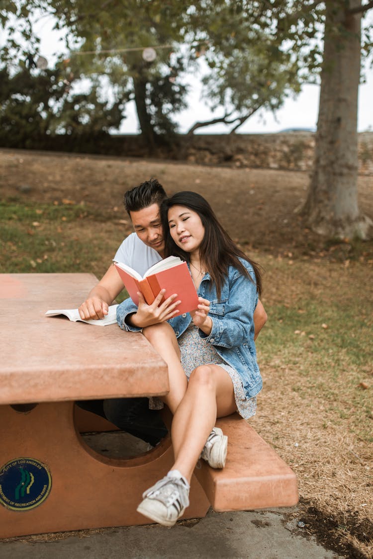 Couple Reading Books