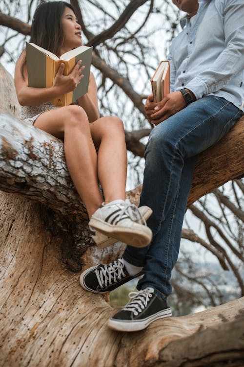 Ingyenes stockfotó ázsiai nő, booklovers, datolya témában