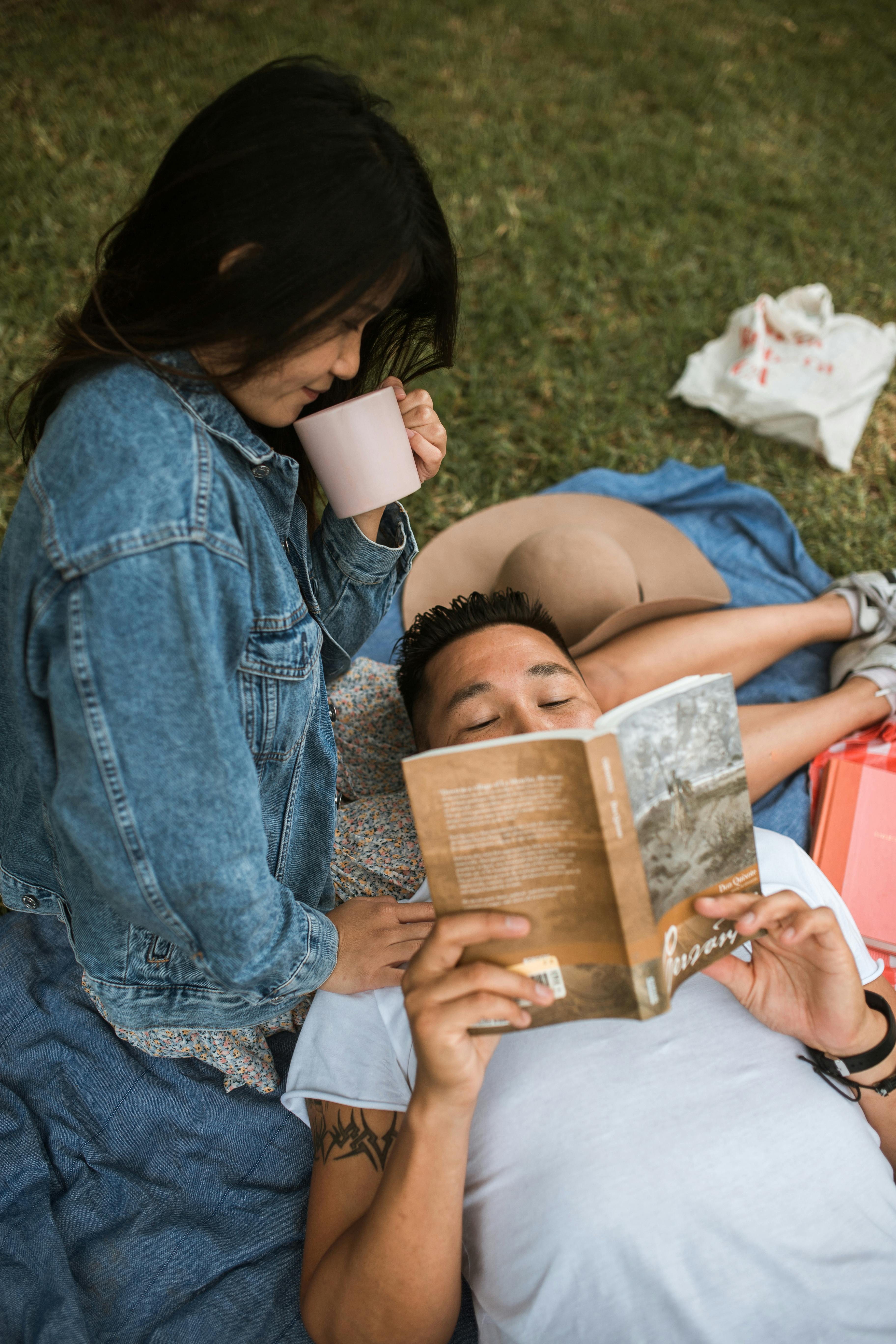 couple having a picnic