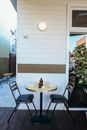 Table and Chairs on a Terrace