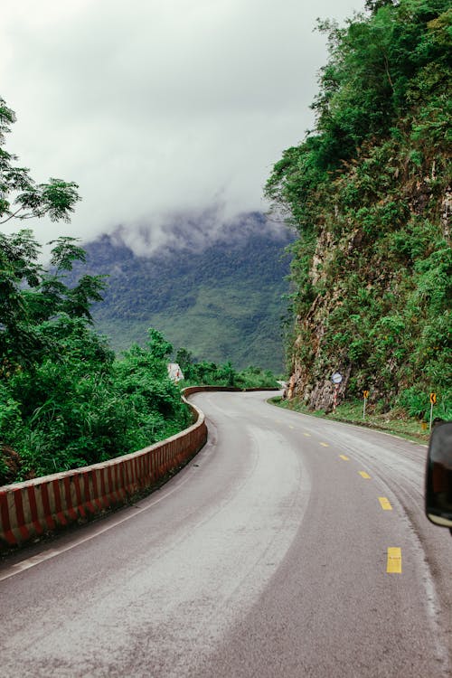 Curves Road in the Mountains