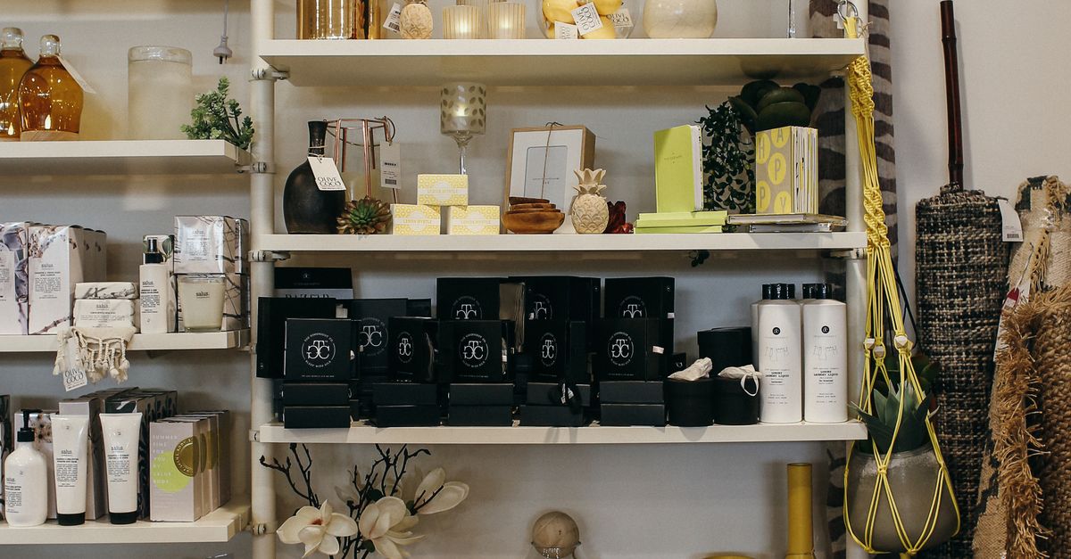 Assorted Merchandise Assorted Merchandise on Display in a Store Β· Free Stock Photo