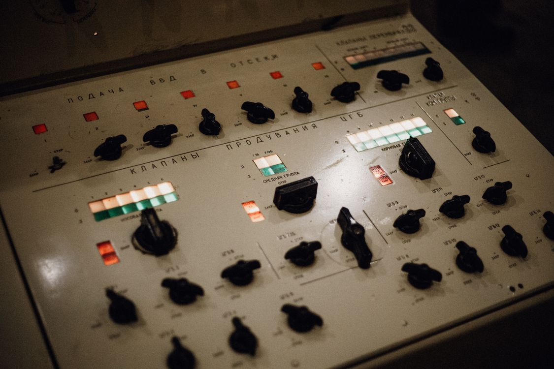 Close Up of Control Panel · Free Stock Photo