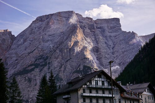 Seekofel Mountain in Dolomites, Italy