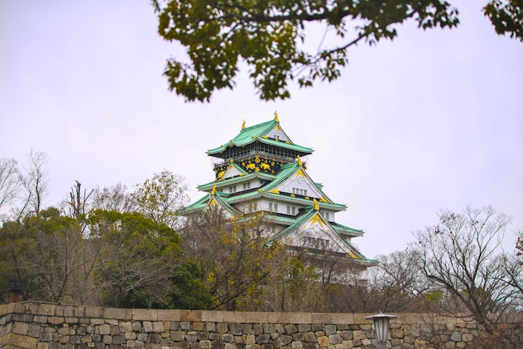 View Of The Osaka Castle