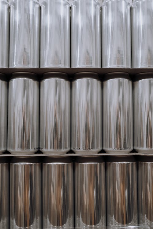 Stacks of Canisters  In Palette