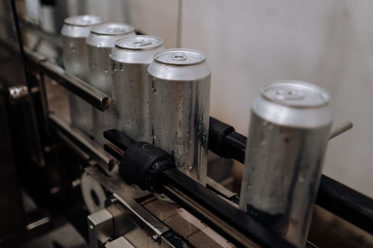 Condensation On Drink Cans