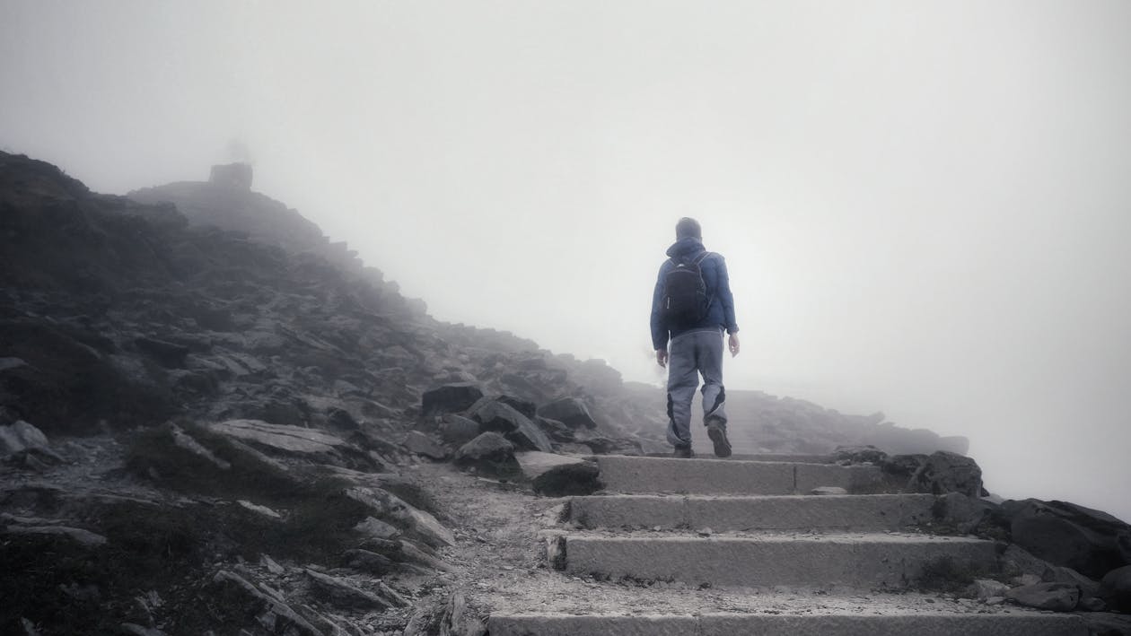 Free stock photo of achieve, blue mountains, climb