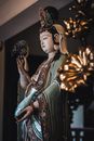 Painted Statue of Goddess