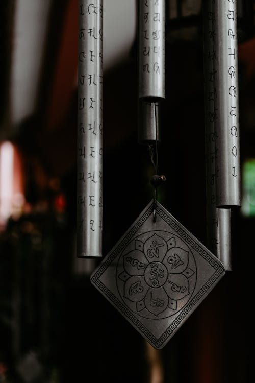 Close Up of Metal Traditional Decoration