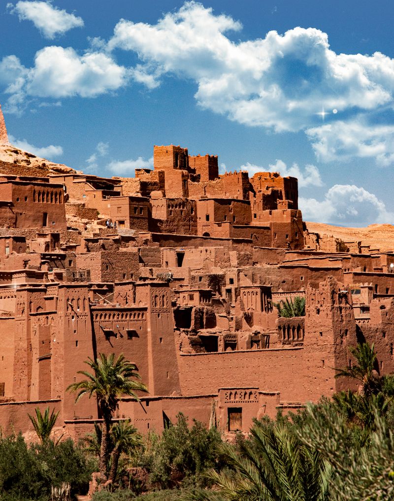 Aït Benhaddou kasbah golden hour Ouarzazate