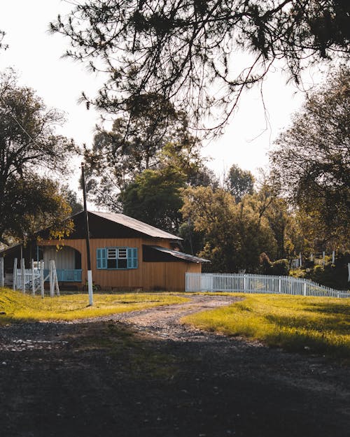 Wooden House in Countryside