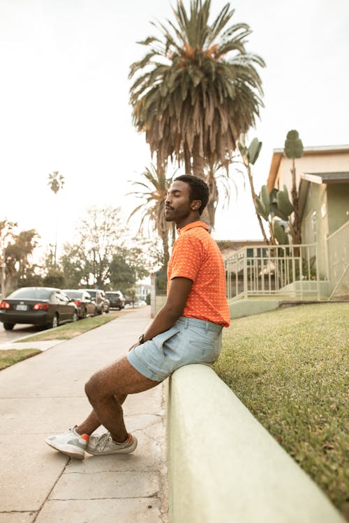 Ingyenes stockfotó afro-amerikai férfi, Férfi, függőleges lövés témában
