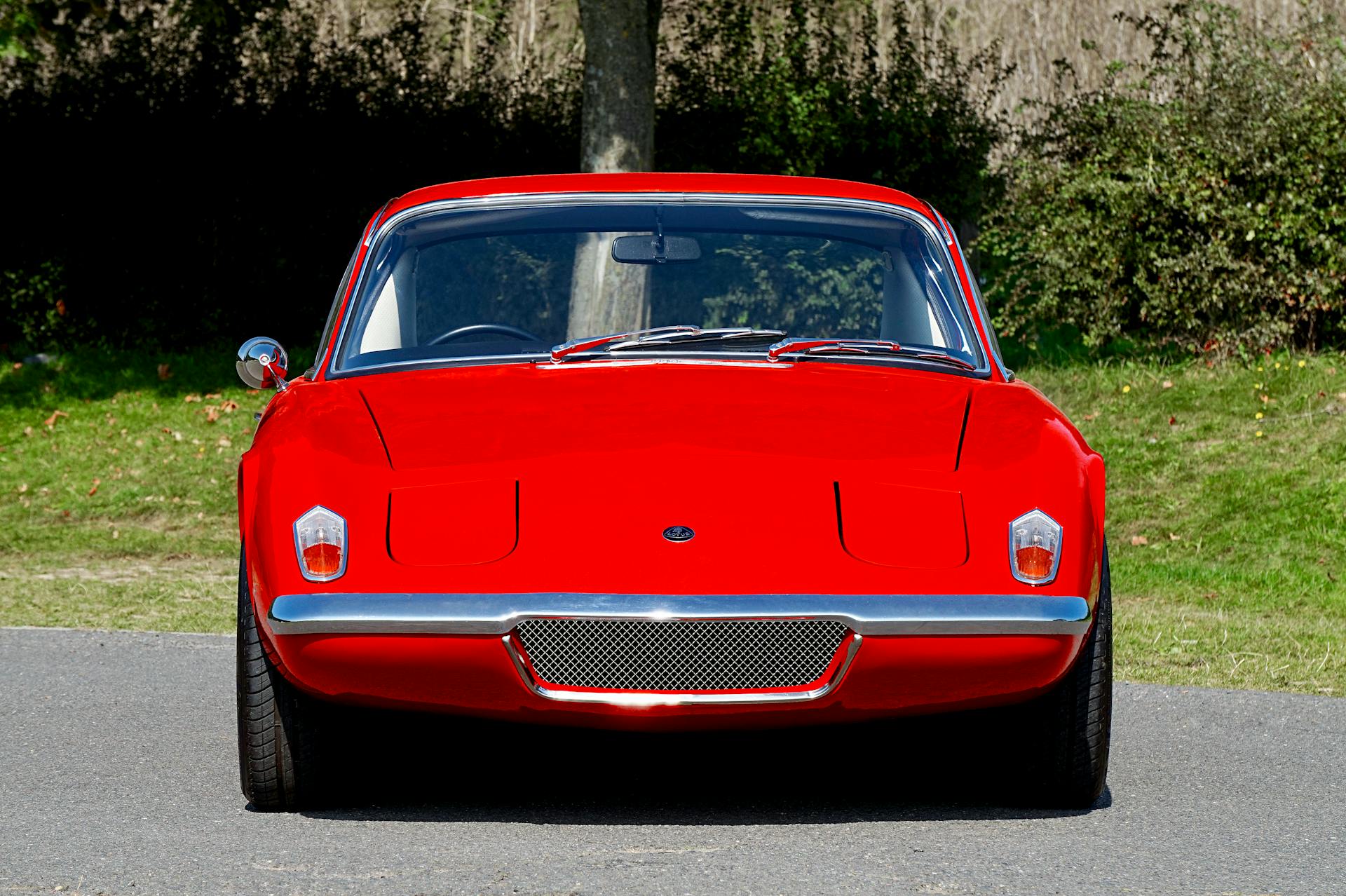 Close-up of the Front End of a Lotus Elan