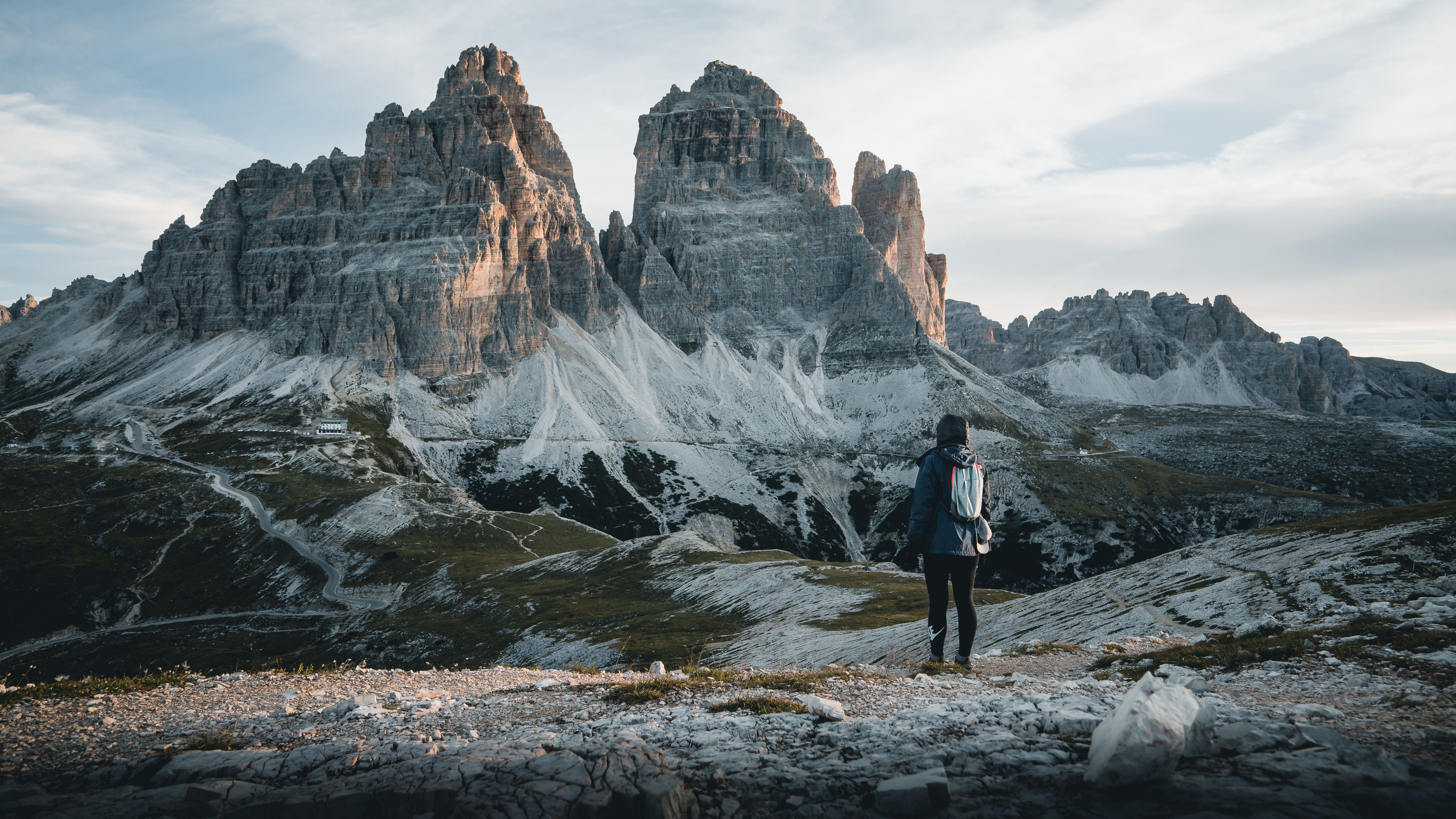 ฟรี คลังภาพถ่ายฟรี ของ Dolomites, tre cime di lavaredo, กระเป๋าเป้ คลังภาพถ่าย
