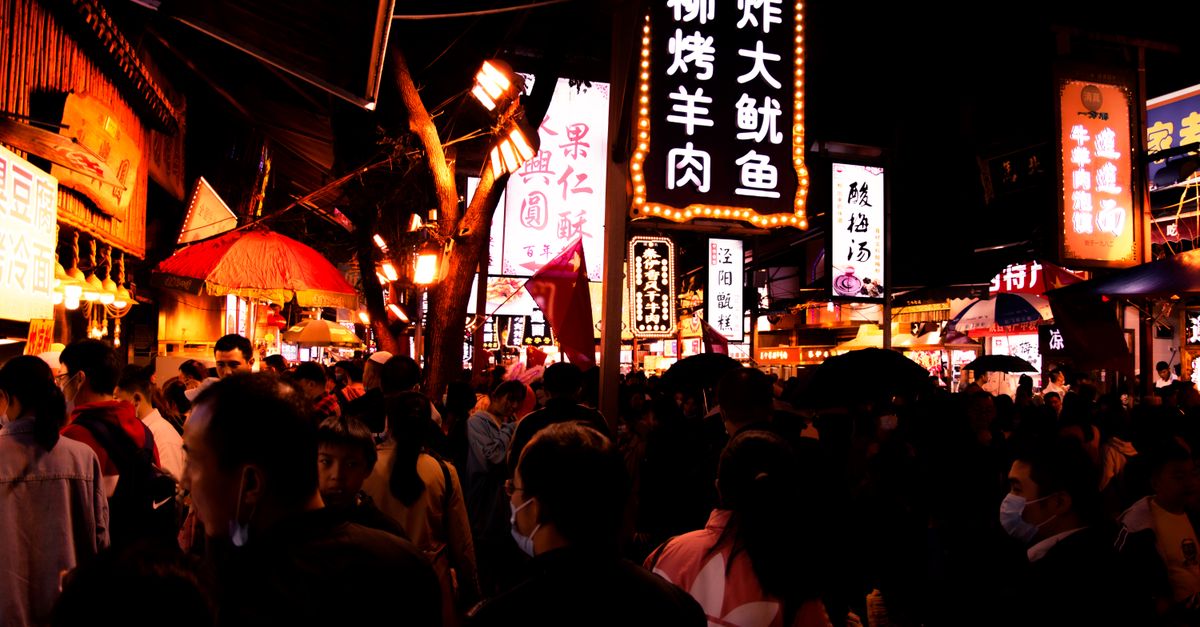 Traditional cuisine spread in Xian with signature dishes