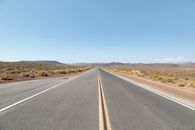 Gray Asphalt Road Under Blue Sky
