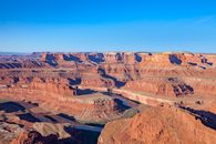 Brown Rock Formation Under Blue Sky
