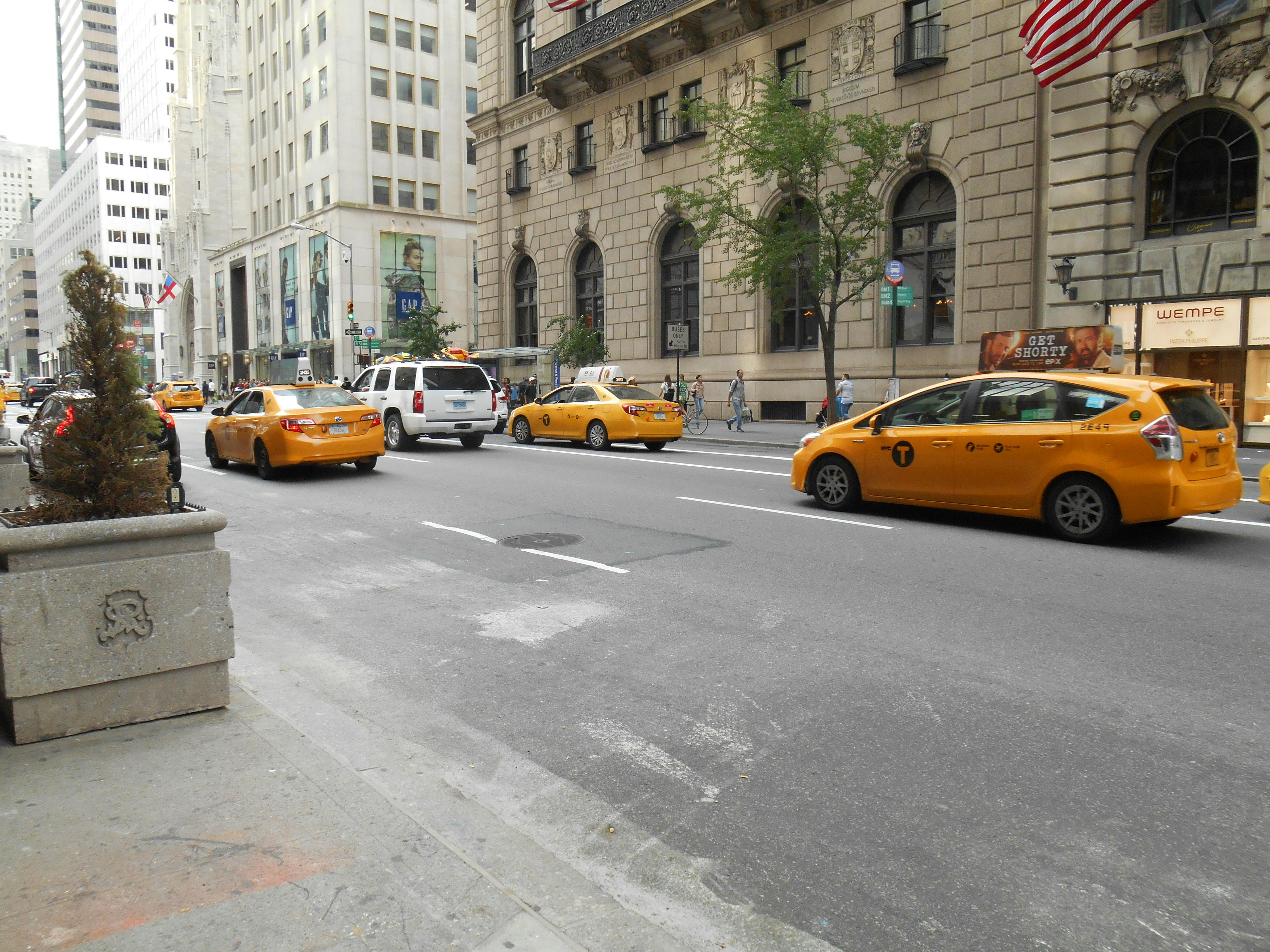 Kostenloses Foto Zum Thema Gelbes Auto Lesen New York City Wallpaper