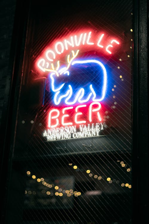 Illuminated Neon Light Signage