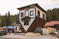 Brown Wooden House Near Green Trees