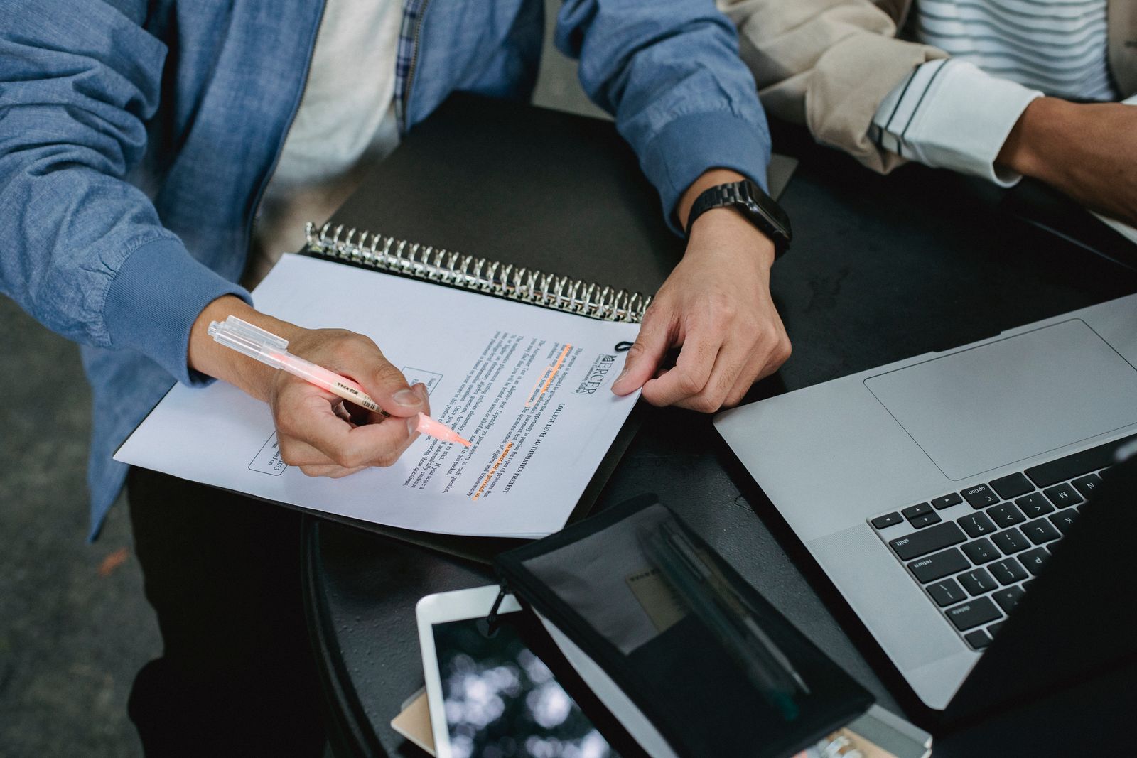 Tax return for international students in Australia 2026 with students preparing documents, laptop, study notes and paperwork