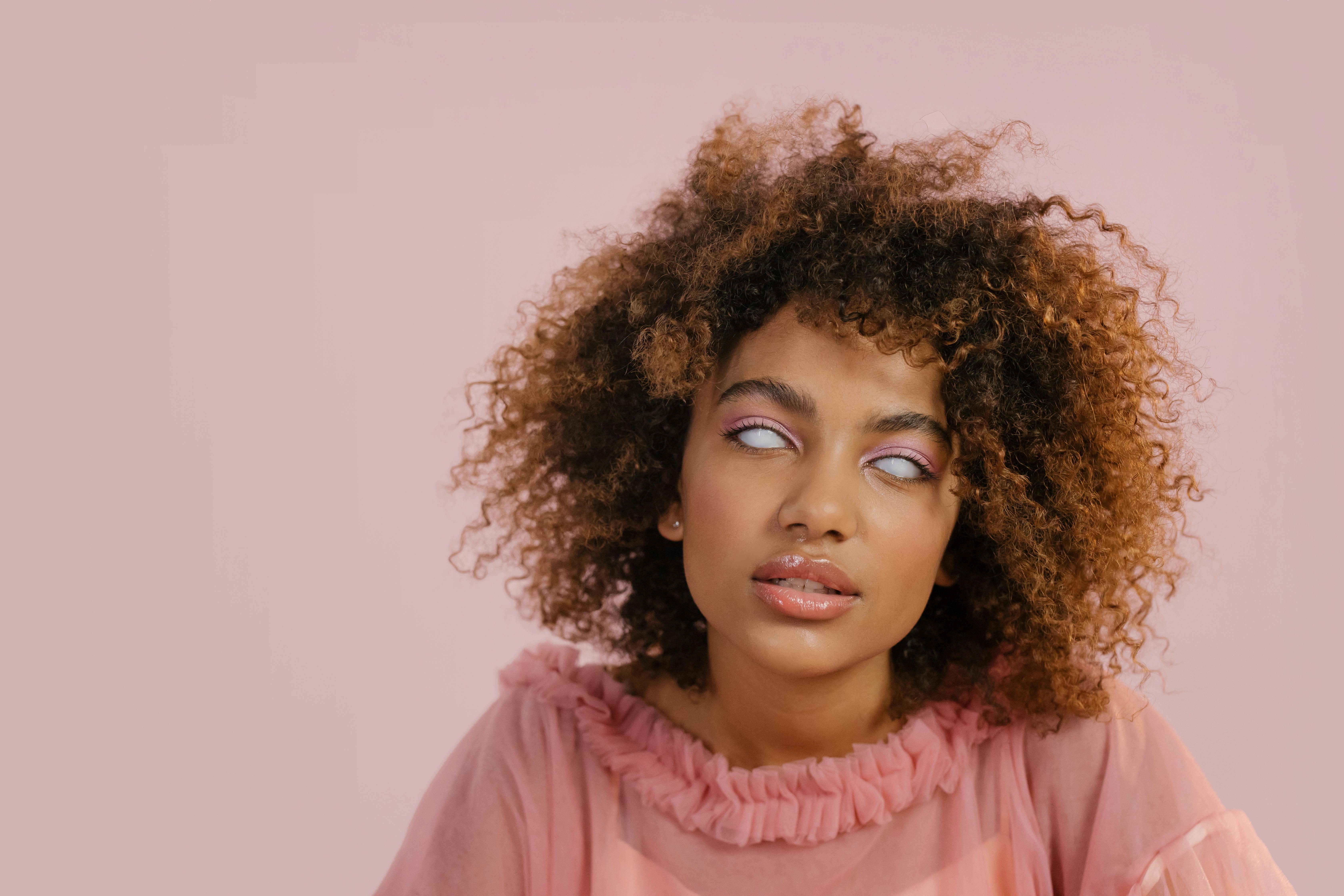 A Woman with Blank Eyes · Free Stock Photo