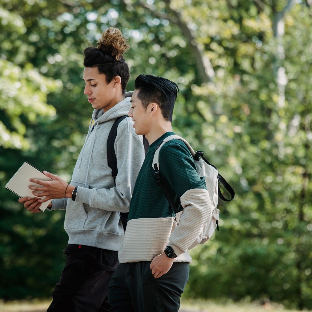Gresford — student move with boxes and a van