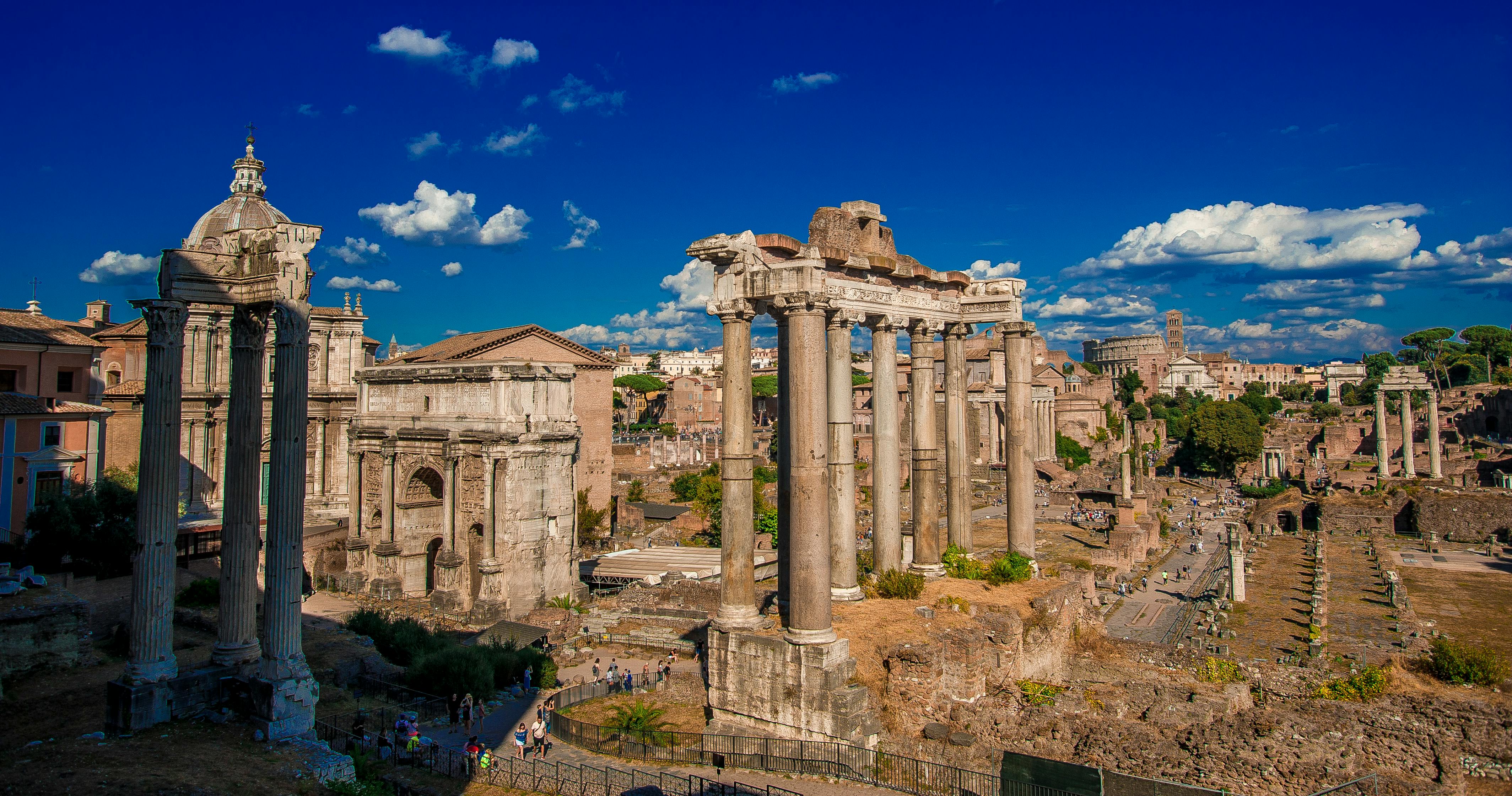 コラム フォリインペリアル ローマの無料の写真素材