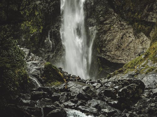 Waterfall in Daytime