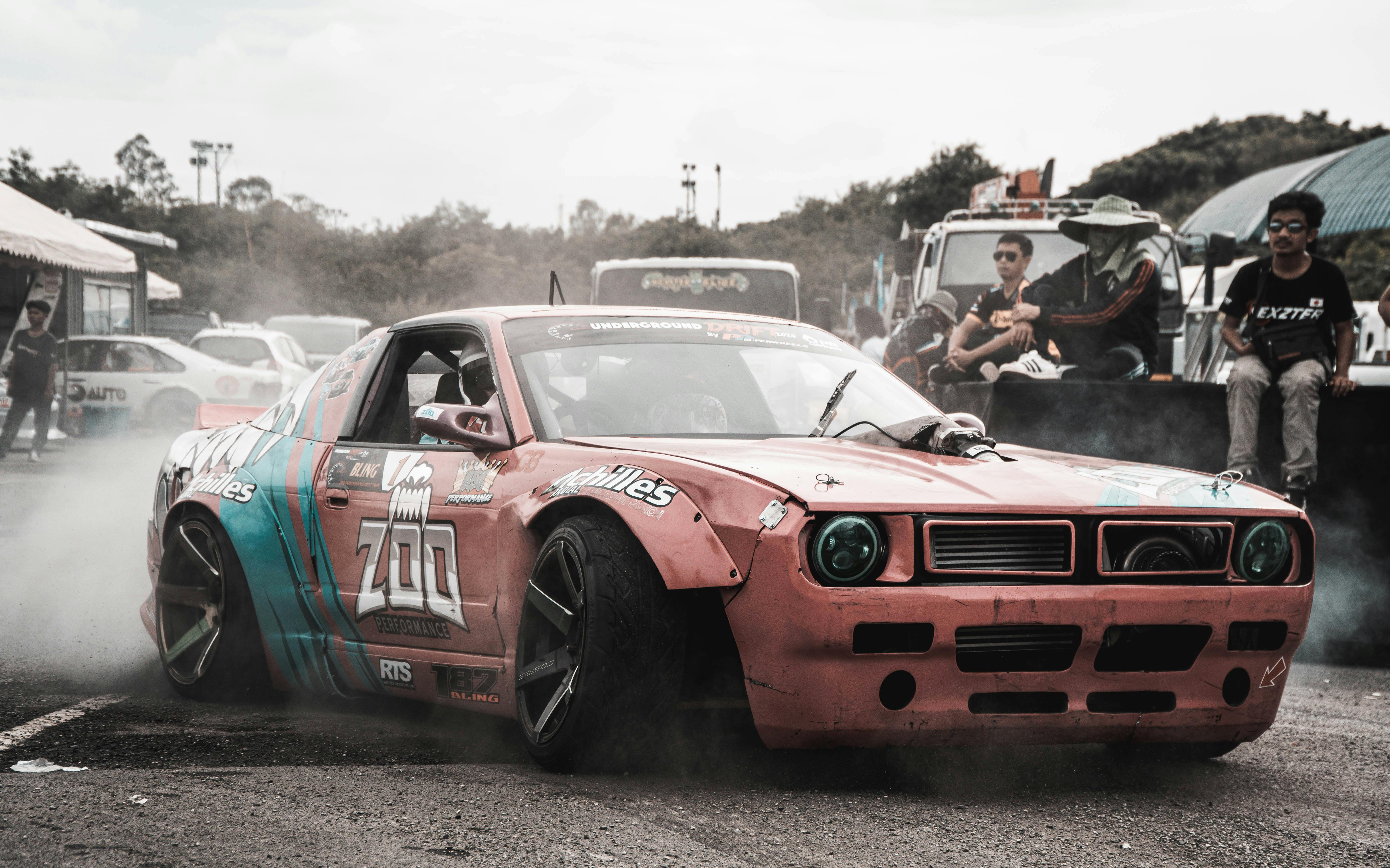 Download wallpaper 1350x2400 bmw car drift track purple iphone  876s6 for parallax hd background