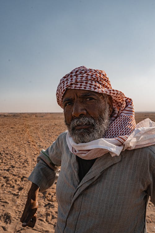 Základová fotografie zdarma na téma beduín, chloupky na obličeji, dospělý