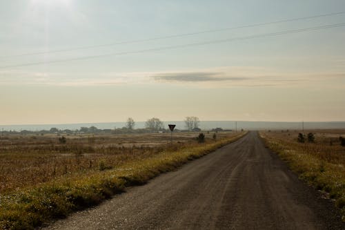 Kostnadsfri bild av åkermark, av vägen, fält