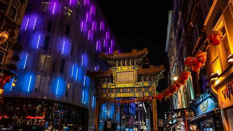 Photo Of Chinatown By Night