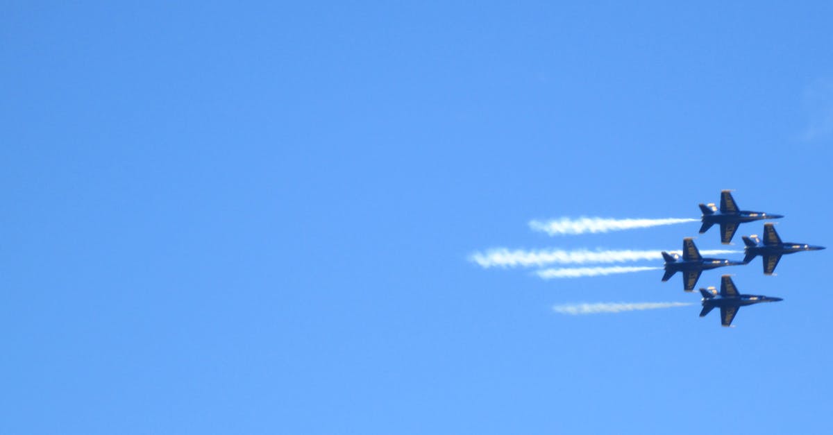 Free stock photo of jets, sky