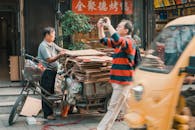 People on a Public Place