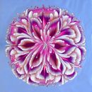 Pink and White Flower Illustration