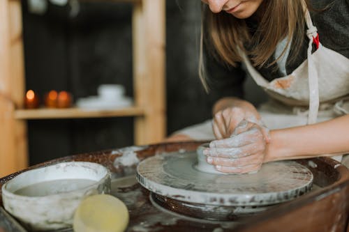 clayware, çömlekçilik, craftswoman içeren Ücretsiz stok fotoğraf