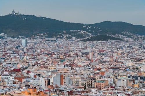 Mountains and City View