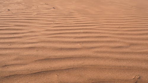 Brown Sand on the Desert
