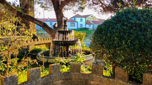 Foto profissional grátis de água, aldeia, casas