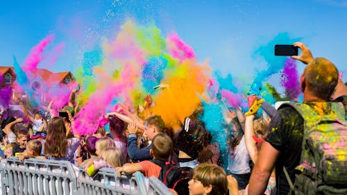 bayram festivali, eğlence, Festival içeren Ücretsiz stok fotoğraf