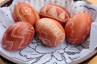Pisanki painted eggs